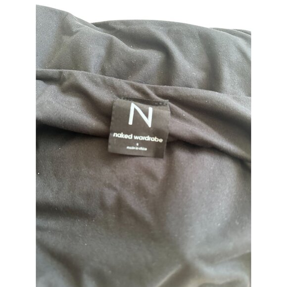 NAKED WARDROBE Black LBD Cocktail Dress Size Small - Picture 3 of 5